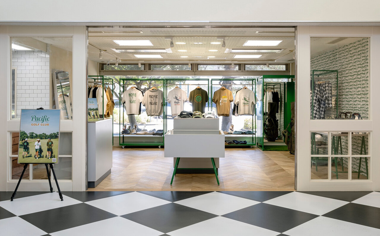 ゴルフ、コーヒーなどブランドの想いが詰まったゴルフ練習場が誕生。トランジットジェネラルオフィス直営『Pacific GOLF CLUB』｜LOUNGE