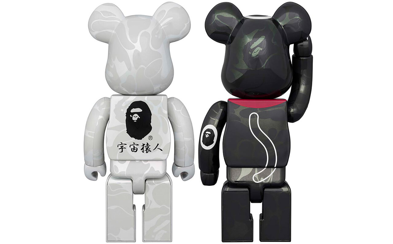 開運・金運招福のBAPEⓇ × BE@RBRICKが4体セットで発売決定 | MEDICOM TOY