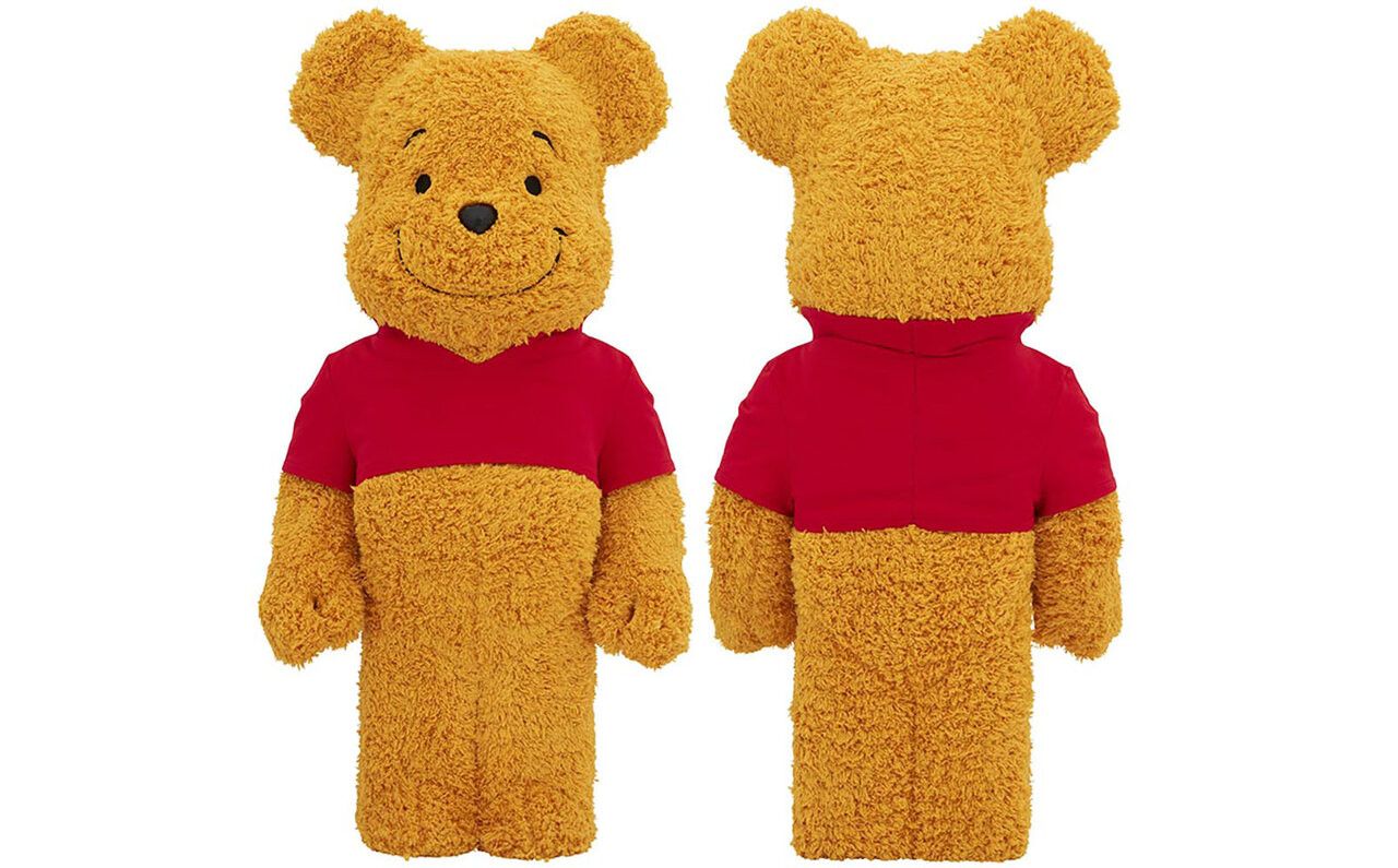 くまのプーさんが1000%サイズ着ぐるみ仕様のBE@RBRICKになった | MEDICOM TOY