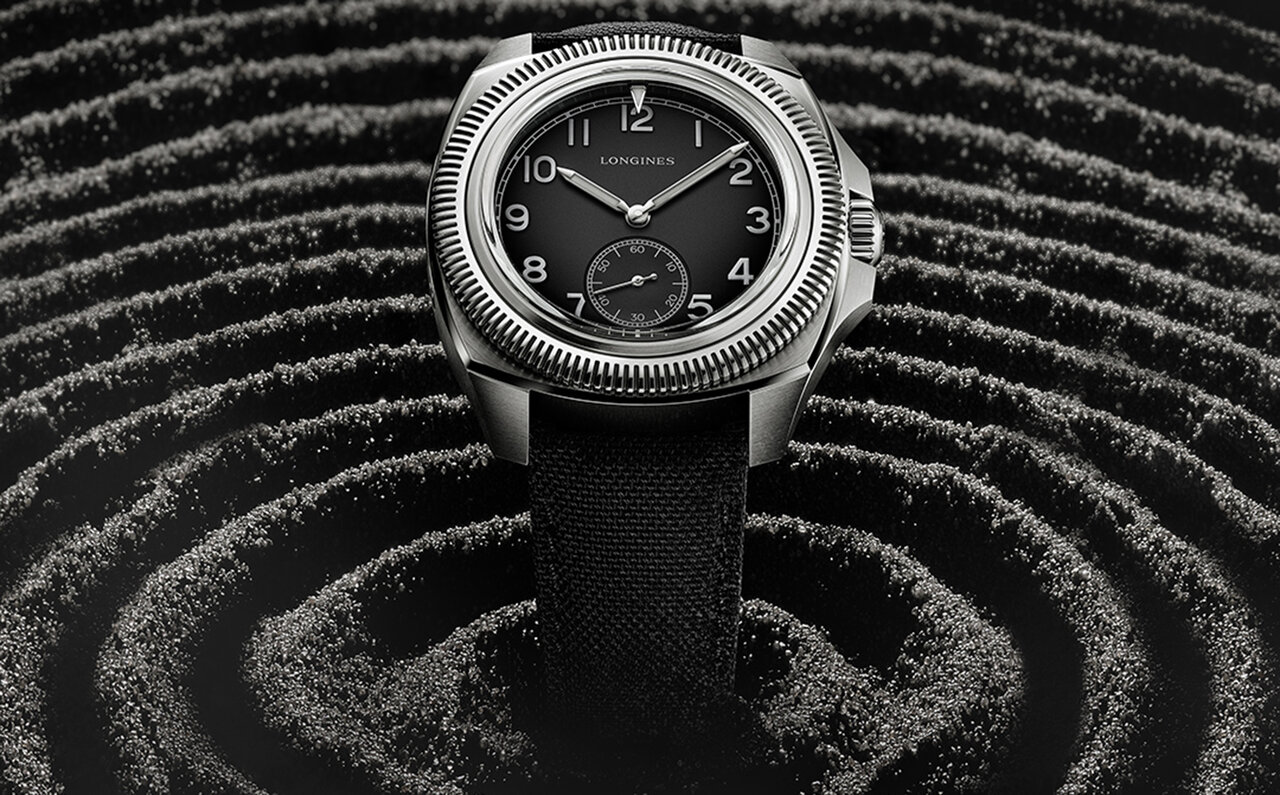 「ロンジン パイロット マジェテック」に軽量なグレード5チタン製モデルが登場｜LONGINES