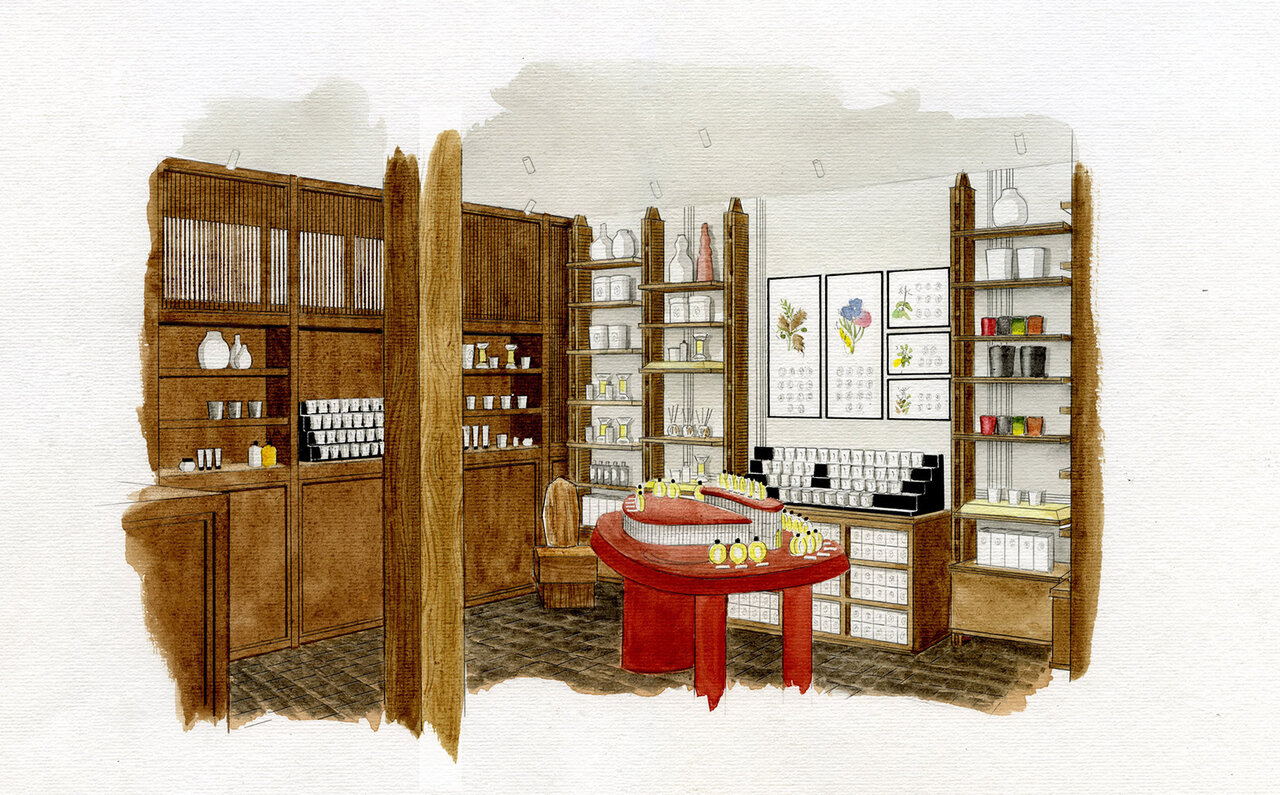 メゾンの溢れ出るクリエイションをかたちに。DIPTYQUE 青山がリニューアル｜Diptyque