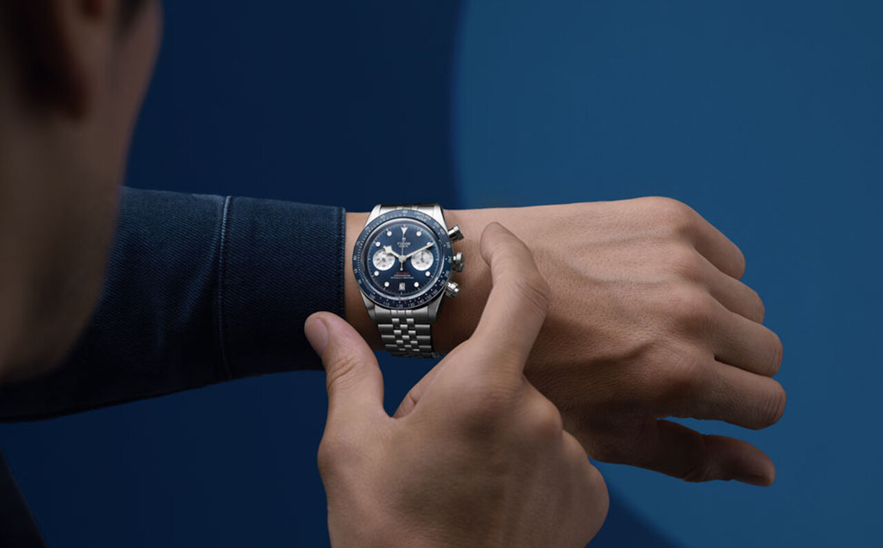 チューダー ブルーを纏うブティック限定モデル ブラックベイ クロノ “ブルー”|TUDOR
