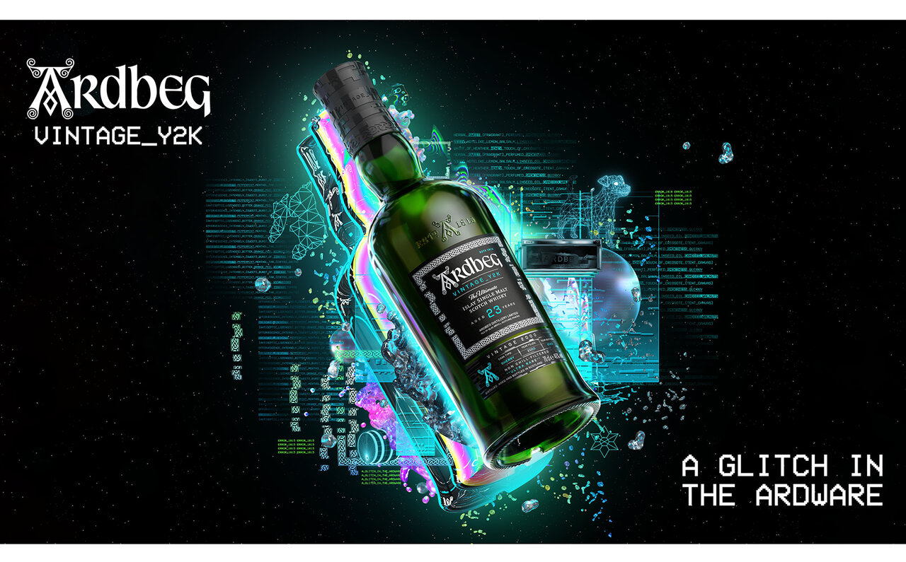 2000年に蒸留された原酒を使用したアードベッグの限定ウイスキー「Y2K23年」｜Artbeg