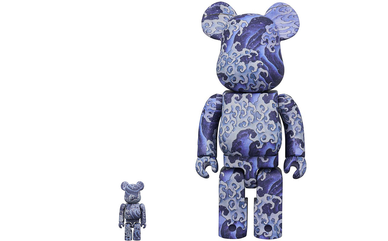 北斎晩年の傑作にして画業の集大成がBE@RBRICKで登場 | MEDICOM TOY