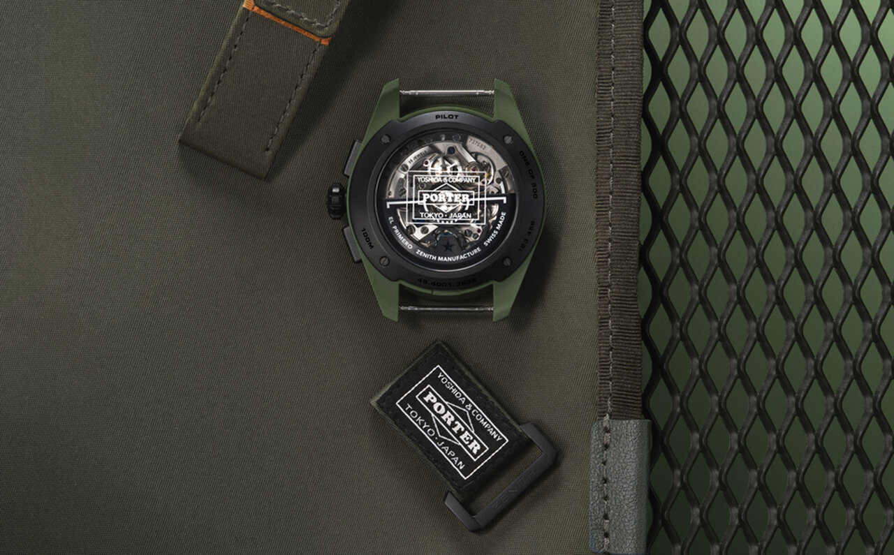 ZENITH x PORTER｜ゼニス×ポーター パイロット ビッグデイト フライバック ポーター エディション