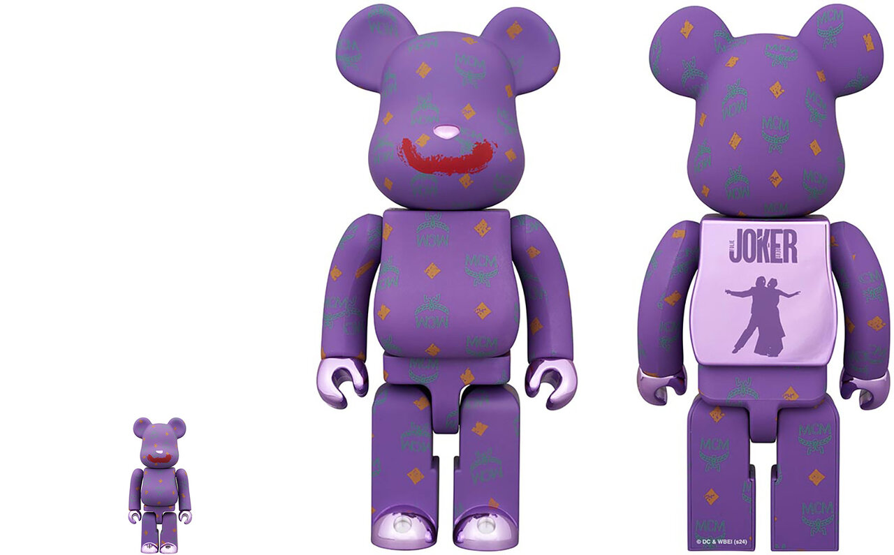 MCMと『ジョーカー:フォリ・ア・ドゥ』のコラボレーションによるBE@RBRICKが誕生 | MEDICOM TOY