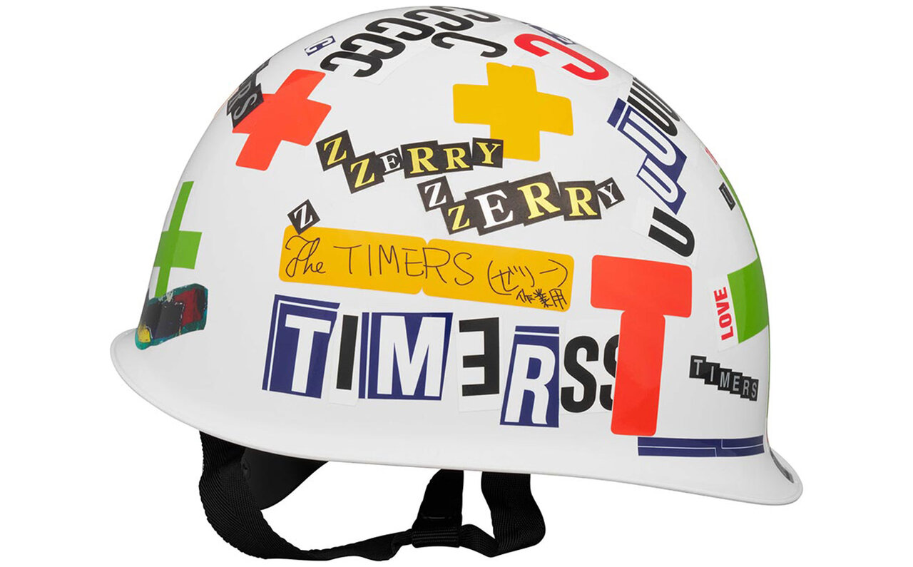 「VCD ZERRY」「THE TIMERS ZERRY’S HELMET」「MLE × THE TIMERS / T-Shirt “争いの河”