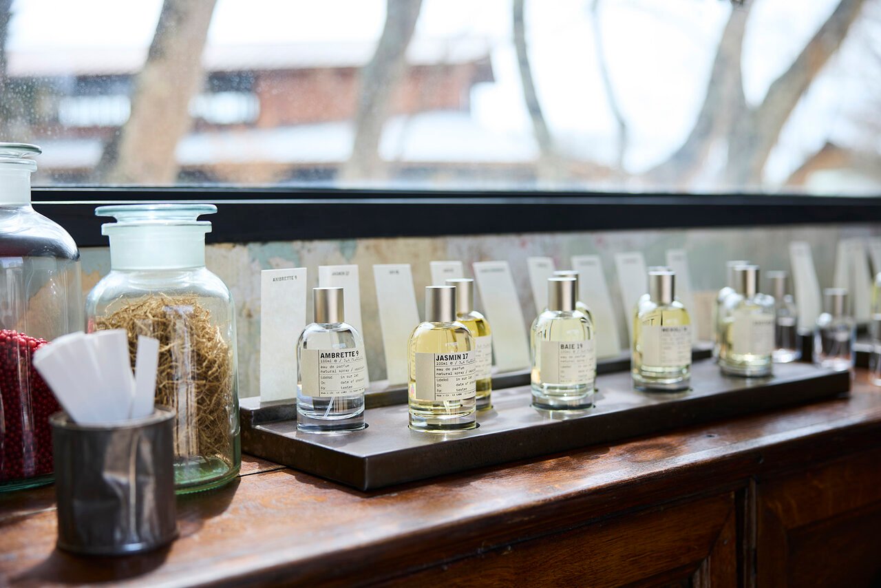 緑の中で見つける香りの記憶。 Le Labo on  Wheelsが軽井沢に停車中