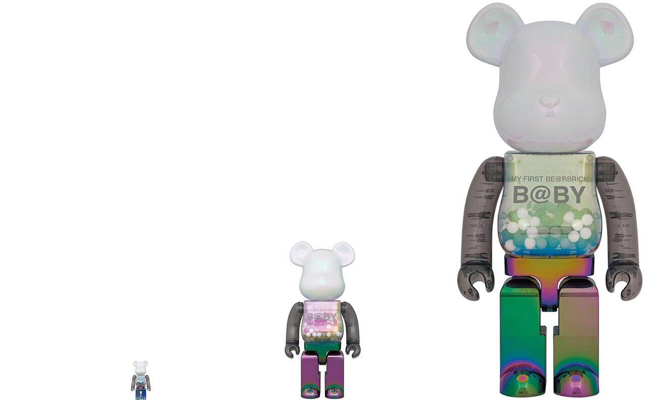MY FIRST BE@RBRICK B@BY MUTANT 100% & 400% / 1000%