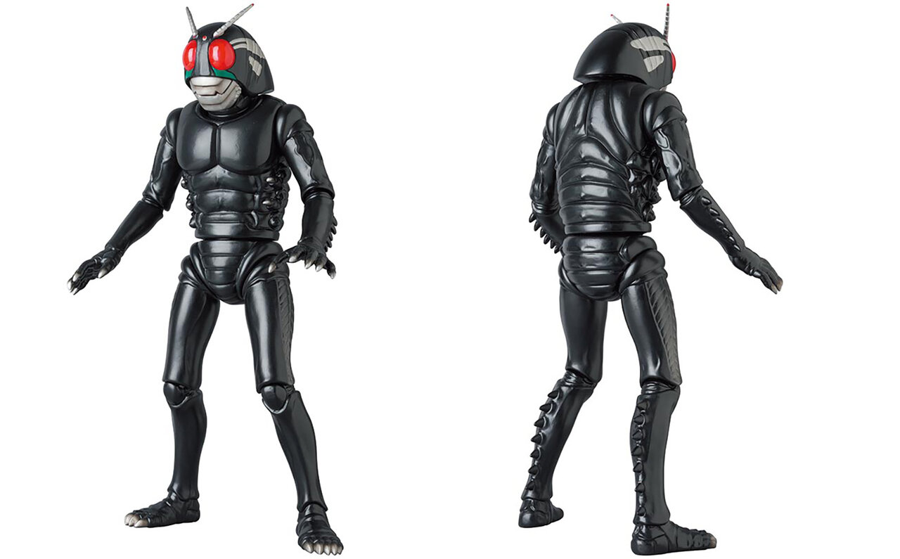 黒き異形の戦士、来たる!! 伝説の原型師ハマハヤオが手がけた原作版「仮面ライダー BLACK」 | MEDICOM TOY