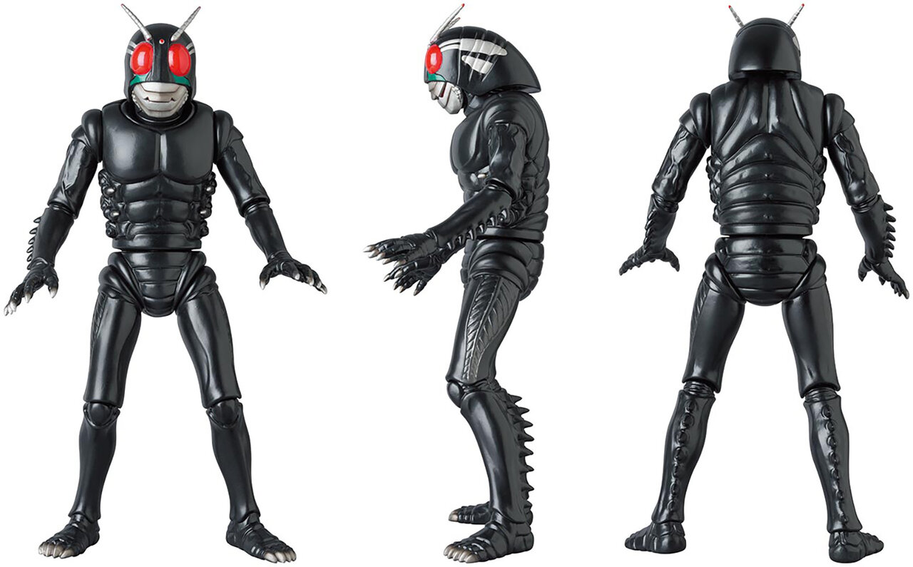 黒き異形の戦士、来たる!! 伝説の原型師ハマハヤオが手がけた原作版「仮面ライダー BLACK」 | MEDICOM TOY