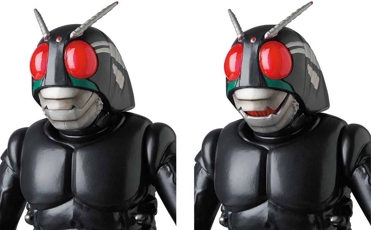 黒き異形の戦士、来たる!! 伝説の原型師ハマハヤオが手がけた原作版「仮面ライダー BLACK」 | MEDICOM TOY