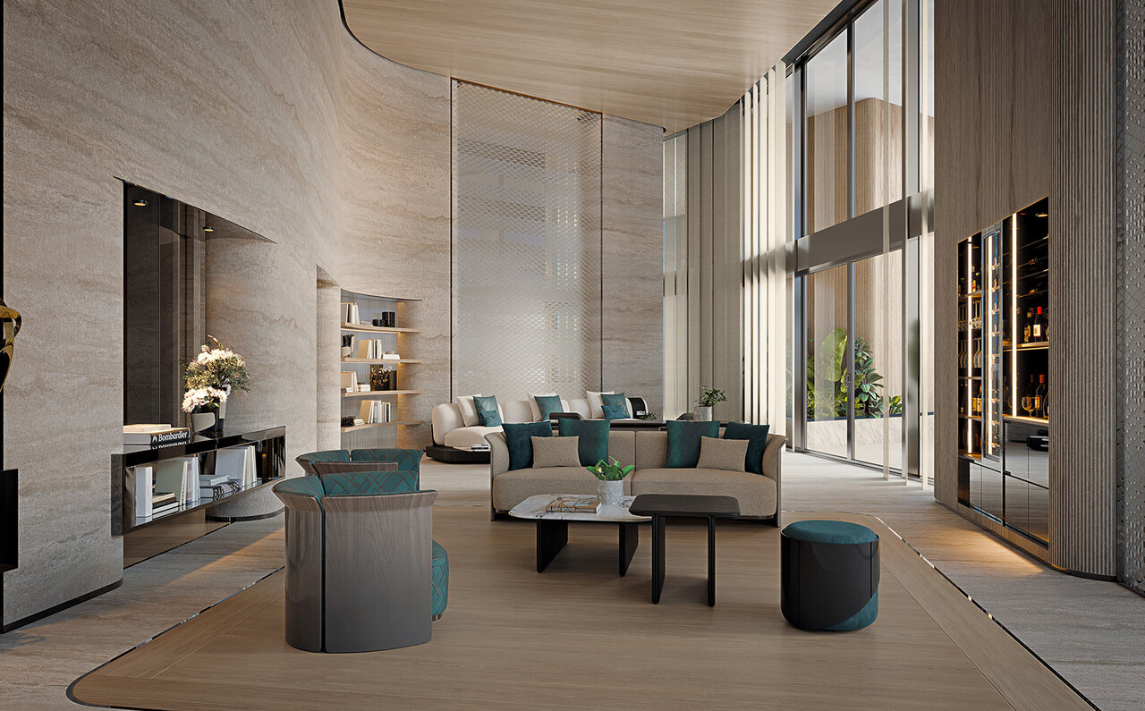 2028年完成予定のベントレーレジデンス・マイアミのペントハウスを公開