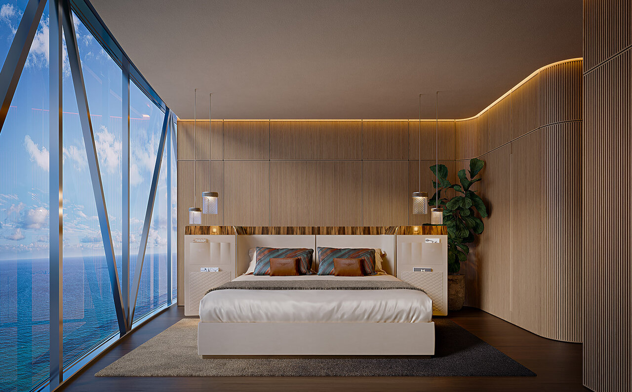 2028年完成予定のベントレーレジデンス・マイアミのペントハウスを公開