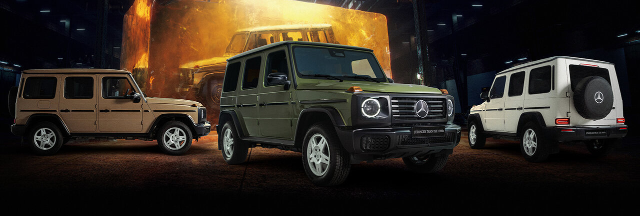 Mercedes Benz G 450 d Edition STRONGER THAN THE 1980s｜メルセデス・ベンツG 450 dエディション ストロンガー ザン ザ1980s 