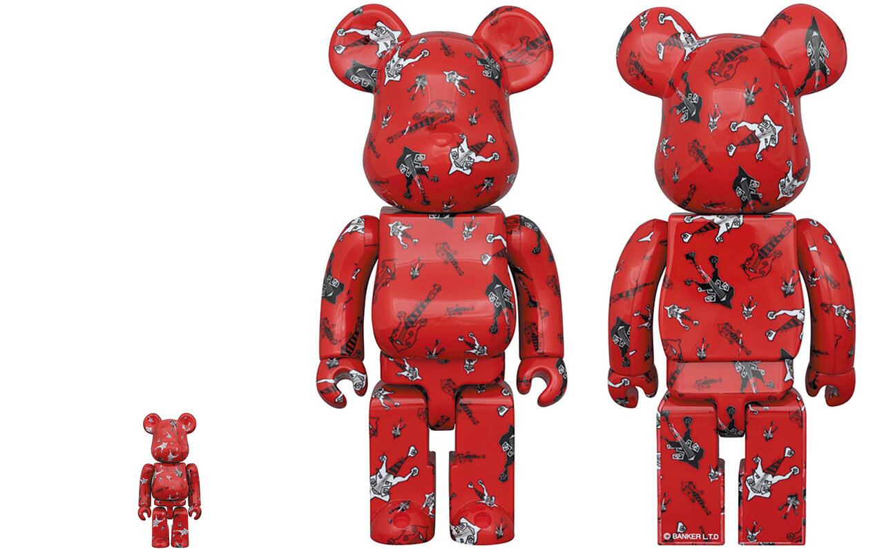 BE@RBRICK BUCK∞TICK 今井寿 RED Ver. 100% & 400%