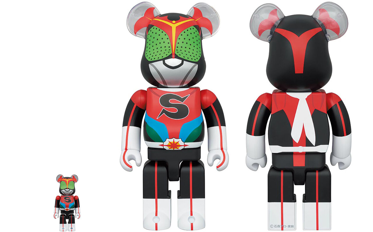 BE@RBRICK 仮面ライダー ストロンガー 100% & 400%