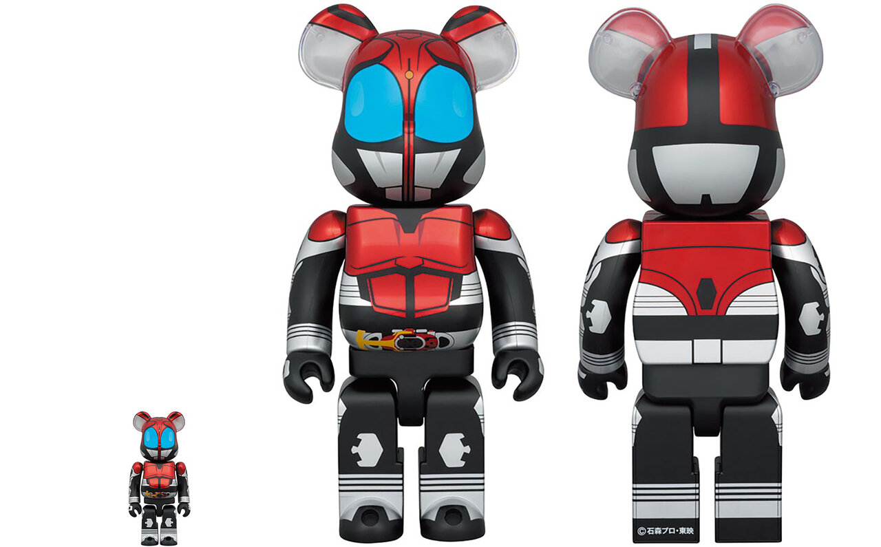 BE@RBRICK 仮面ライダーカブト 100% & 400%