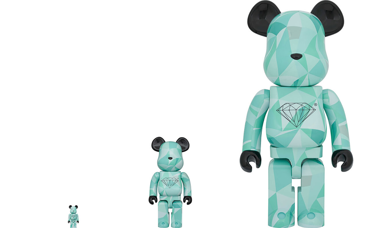 BE@RBRICK Diamond Supply 100% & 400% / 1000%