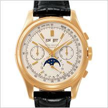 永久カレンダー搭載スプリット秒針クロノグラフ