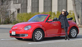 The Beetle Cabriolet meets FUJIWARA Michiko 03