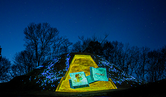 EVENT｜国内初！　古墳でプロジェクションマッピング 02