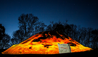 EVENT｜国内初！　古墳でプロジェクションマッピング 03