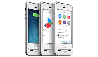 mophie space pack ストレージ内蔵バッテリーケース for iPhone 5s/5 02