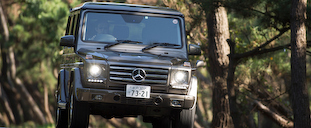 Gクラスのディーゼル「G 350 BlueTEC」に試乗