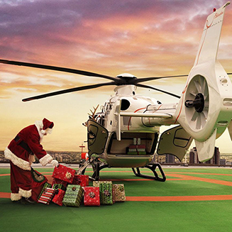 Xmas ヘリコプタークルーズ