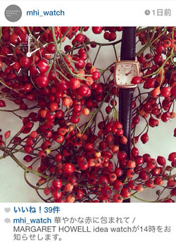 MARGARET HOWELL|instagramキャンペーン