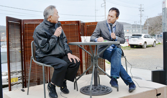 伝説の大船頭・前川渡さんと俳優・渡辺謙さんの対談