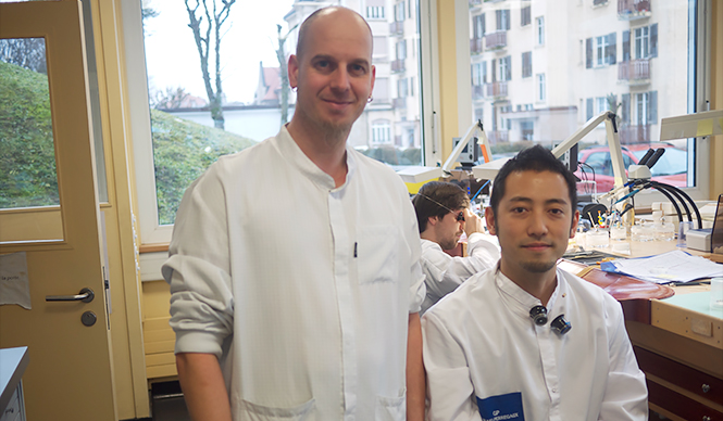スイスで活躍する日本人時計師
