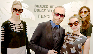 フェンディがティエリー・ラスリーとのコラボレーションサングラスを発売|FENDI