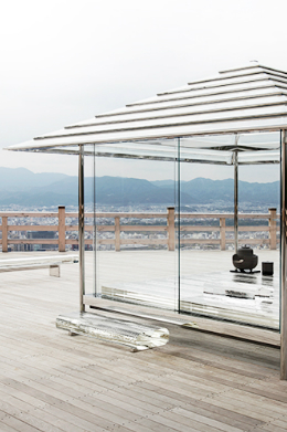 吉岡徳仁|ガラスの茶室