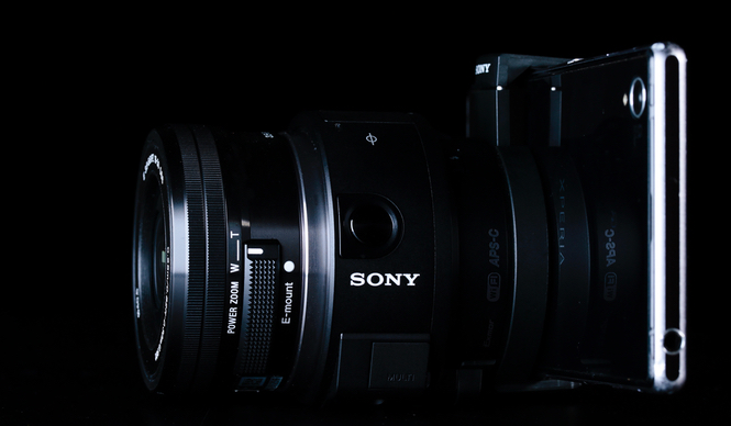 ソニー「ILCE-QX1L」