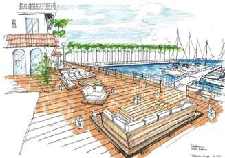 逗子ロンハーマン外部パース