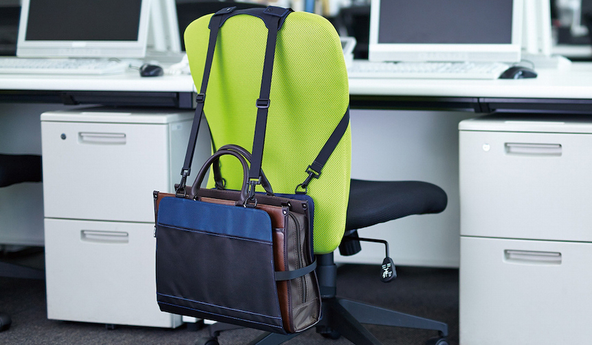 KING JIM|キングジム イスの後ろのカバン置き