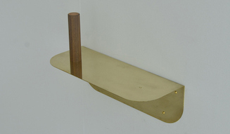 Landscape Products｜ランドスケーププロダクツ  Wide toilet paper holder Brass DWL-004 