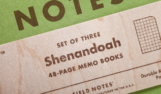 FIELD NOTES|フィールド ノート 「SHENANDOAH」