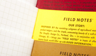 FIELD NOTES|フィールド ノート 「SHENANDOAH」