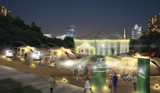 LEXUS CITY GLAMPING with snow peak|レクサス シティ グランピング with snow peak