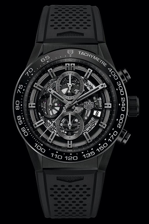 TAG HEUER│タグ・ホイヤー カレラ キャリバー ホイヤー 01 ブラックセラミック