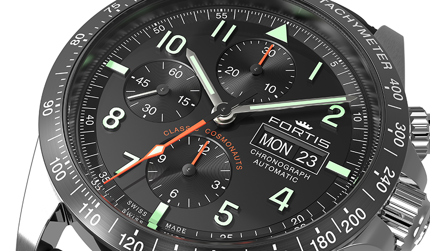 FORTIS|クラシック・コスモノート・クロノグラフ スチール