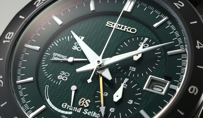 GROUND SEIKO|グランドセイコー ブラックセラミックス リミテッドコレクション スプリングドライブ クロノグラフGMT