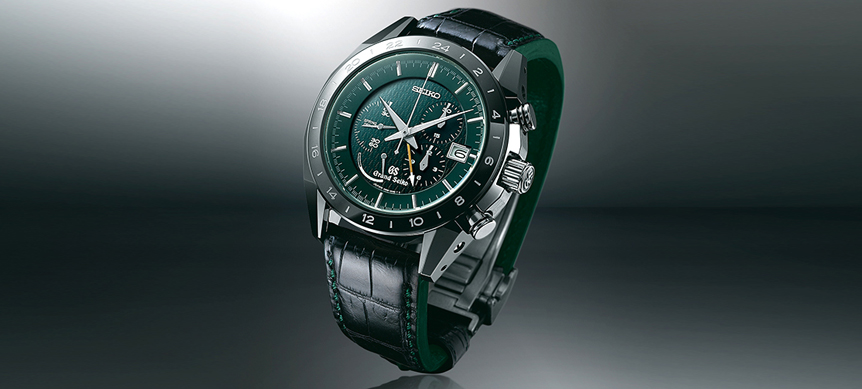 GROUND SEIKO|グランドセイコー ブラックセラミックス リミテッドコレクション スプリングドライブ クロノグラフGMT