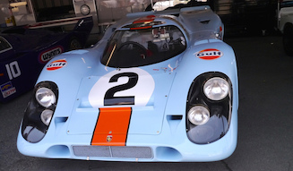 ポルシェ910は1967年の米シーブリング12時間レースでハンス・ヘルマンとジョ・シフェールの操縦で4位入賞