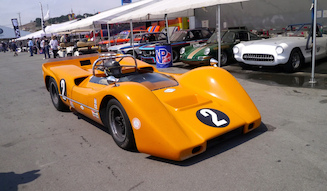 CANAMカテゴリーに出走のマクラーレンM6B(68年)