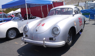 50年代のポルシェ356Aは人気が高い