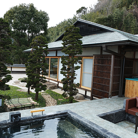 オーベルジュ感覚の「ひらまつ熱海」でリラックス